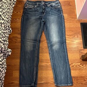 Miss Me Women's Dark Blue Bootcut Jeans